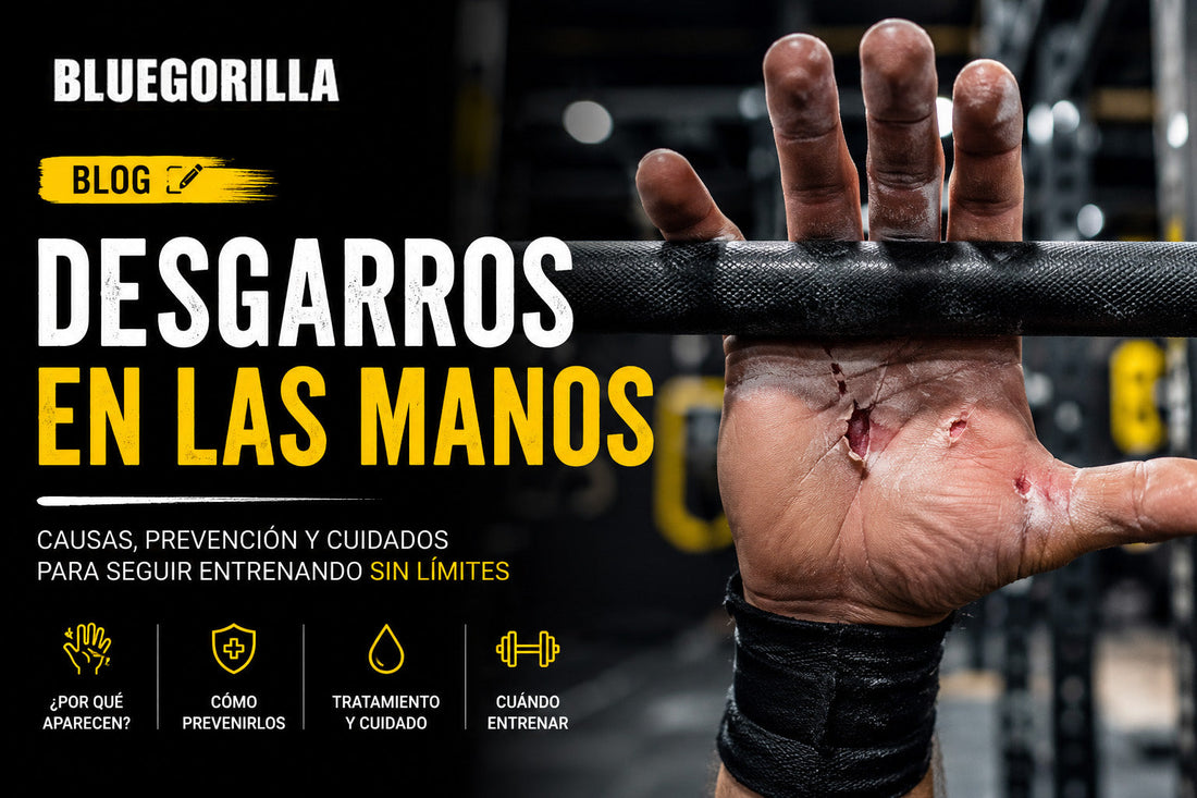 Cómo evitar los desgarros en las manos en CrossFit (y qué hacer si ya te has roto)