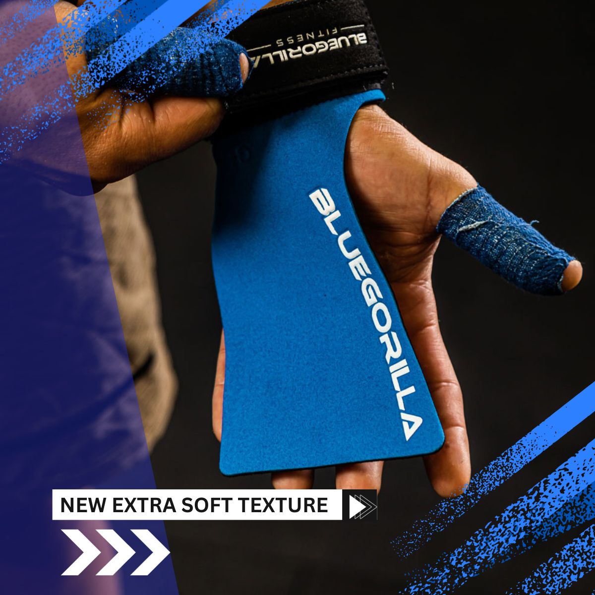 BLUEGORILLA® Gecko. Calleras para Crossfit - Exclusivo Tejido técnico de Alta protección y Confort