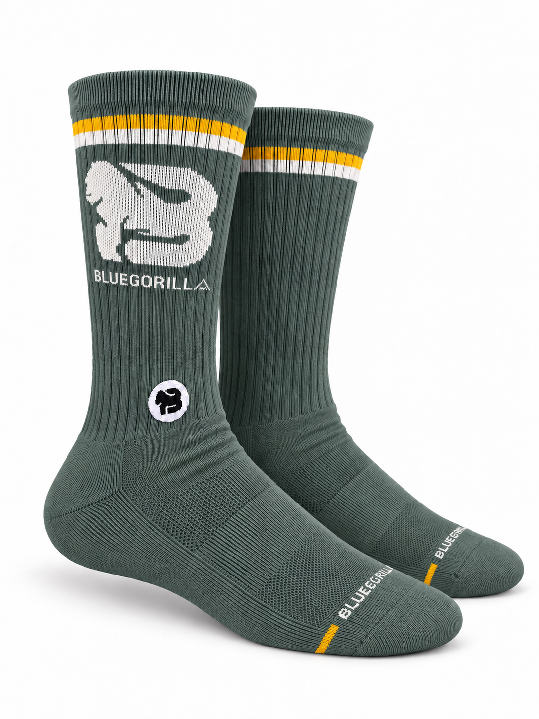 BLUEGORILLA® Calcetines Deportivos de Media Caña · Pack de 2 Pares