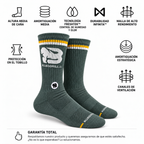 BLUEGORILLA® Calcetines Deportivos de Media Caña · Pack de 2 Pares