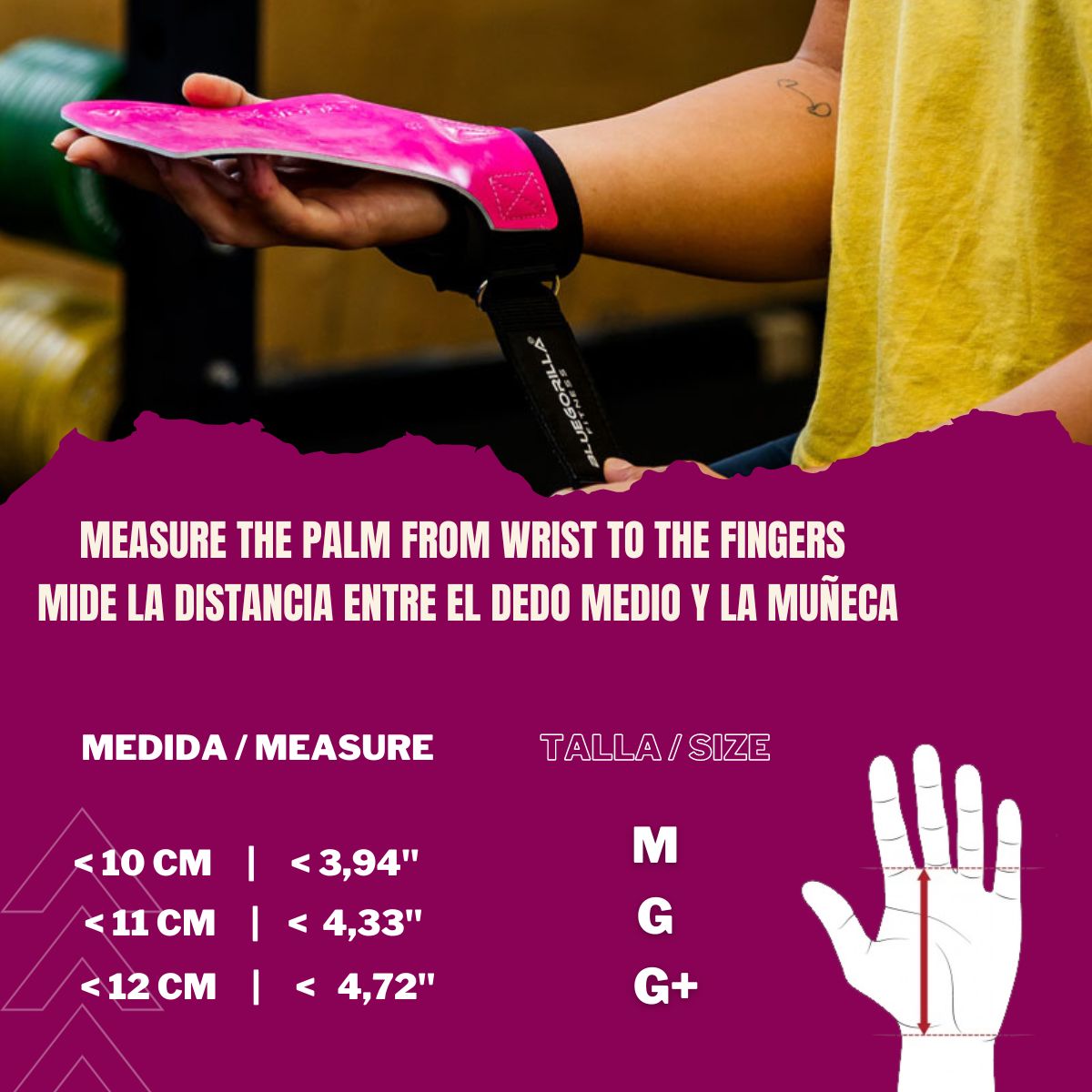 BLUEGORILLA® Competitor 2.0 - Calleras para Crossfit. Máxima adherencia y protección en Tus Manos.