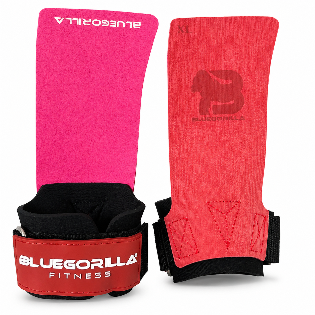 BLUEGORILLA Hybrid Force | Calleras CrossFit Máximo Agarre, Grips Híbridos Gimnasia y Calistenia