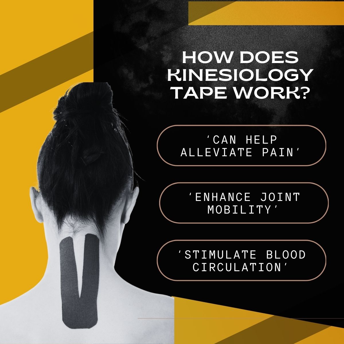 BLUEGORILLA® Premium Kinesiotape. Resistente al agua y al sudor (nivel 3). Sin latex. Llavero KB