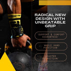 BLUEGORILLA® Competitor 3.0 - Calleras para Crosstraining. Nuevas y Mejoradas: Grip RX sin Magnesio