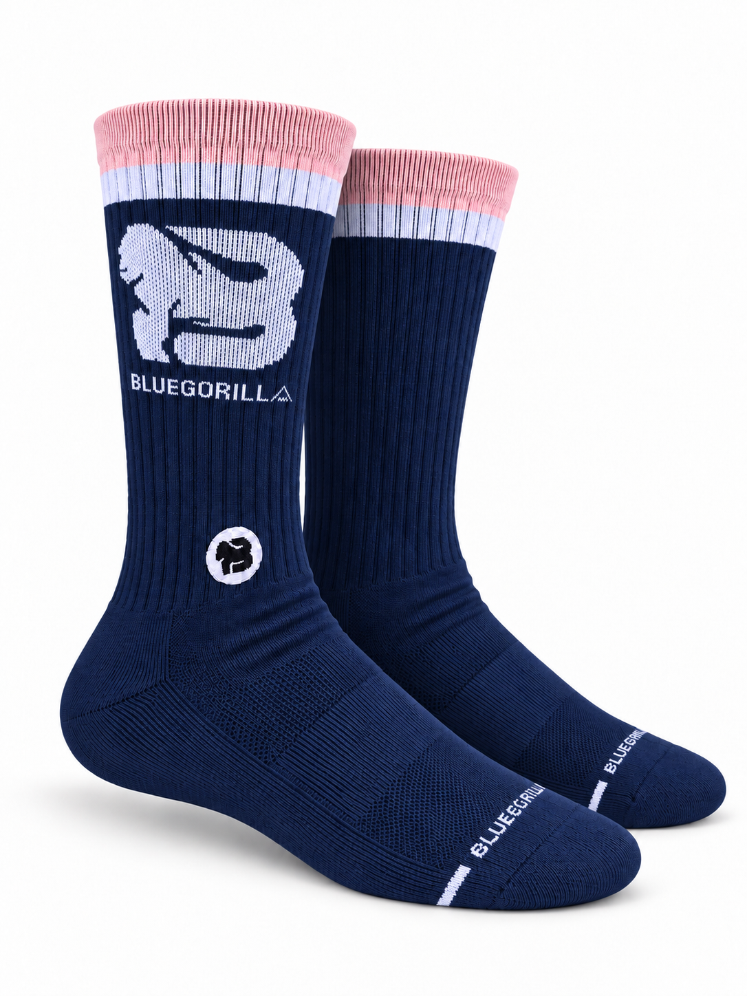 BLUEGORILLA® Calcetines Deportivos de Media Caña · Pack de 2 Pares