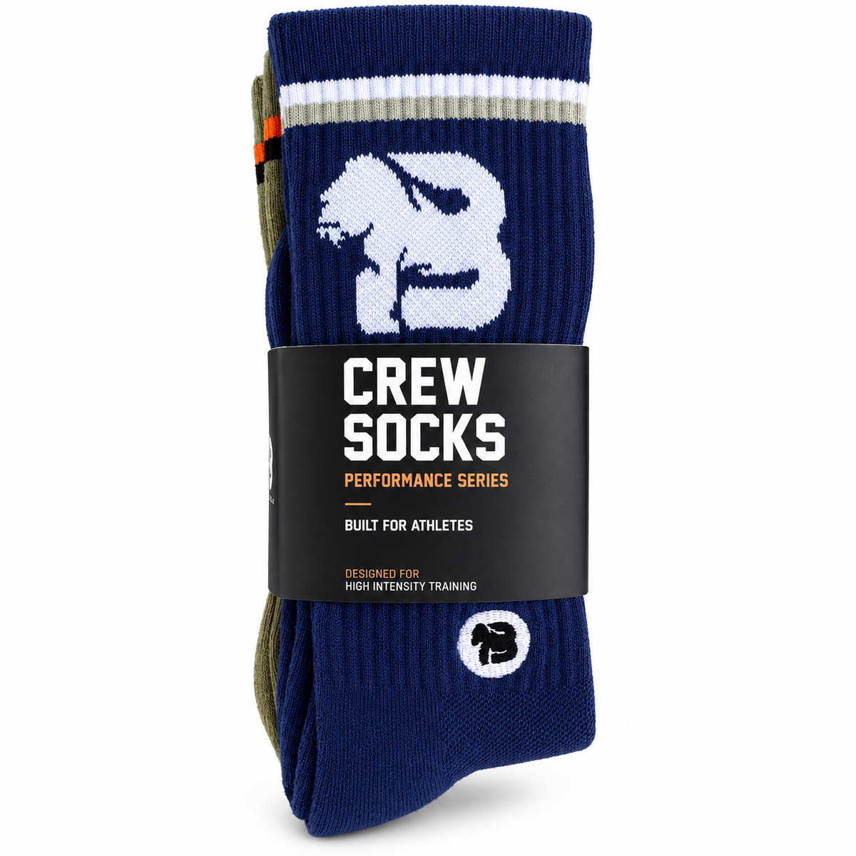 BLUEGORILLA® Calcetines Deportivos de Media Caña · Pack de 2 Pares