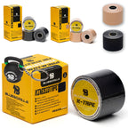 BLUEGORILLA® Premium Kinesiotape. Resistente al agua y al sudor (nivel 3). Sin latex. Llavero KB