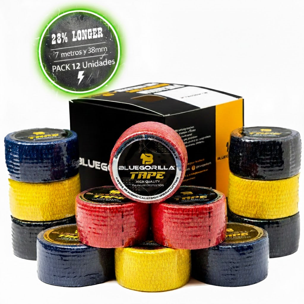 BLUEGORILLA® Tape Premium 3.8cm x 7mtr. (varios pack)