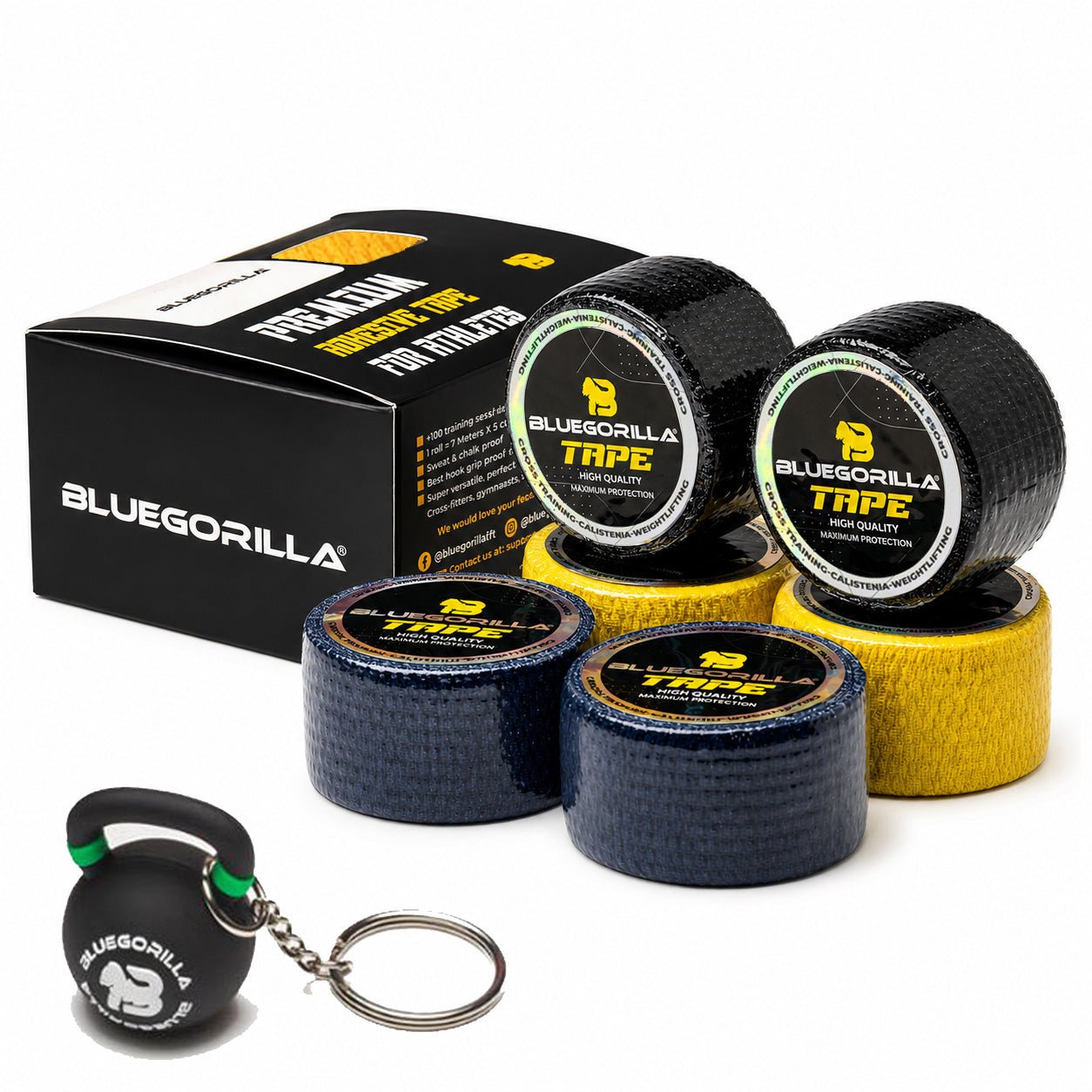 BLUEGORILLA® Tape Premium 3.8cm x 7mtr. (varios pack) - BLUEGORILLA
