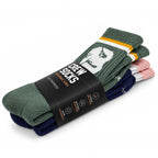 BLUEGORILLA® Calcetines Deportivos de Media Caña · Pack de 2 Pares