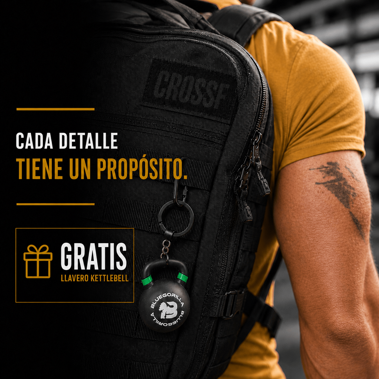 BLUEGORILLA® QUAD FORCE – Calleras CrossTraining y Functional | Grip RX, neopreno reforzado - BLUEGORILLA
